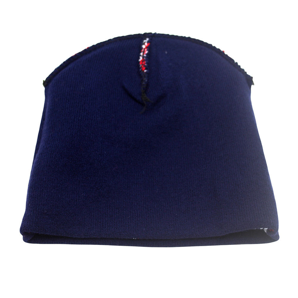 UK Flag Rice Jacquard Knit Beanie Thermal Insulation Winter Cap Climate Guard