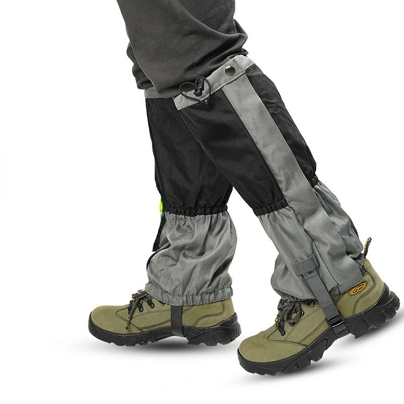 Waterproof Snowshoe Leg Gaiters Adjustable Outdoor Hiking Protection Unisex Gear