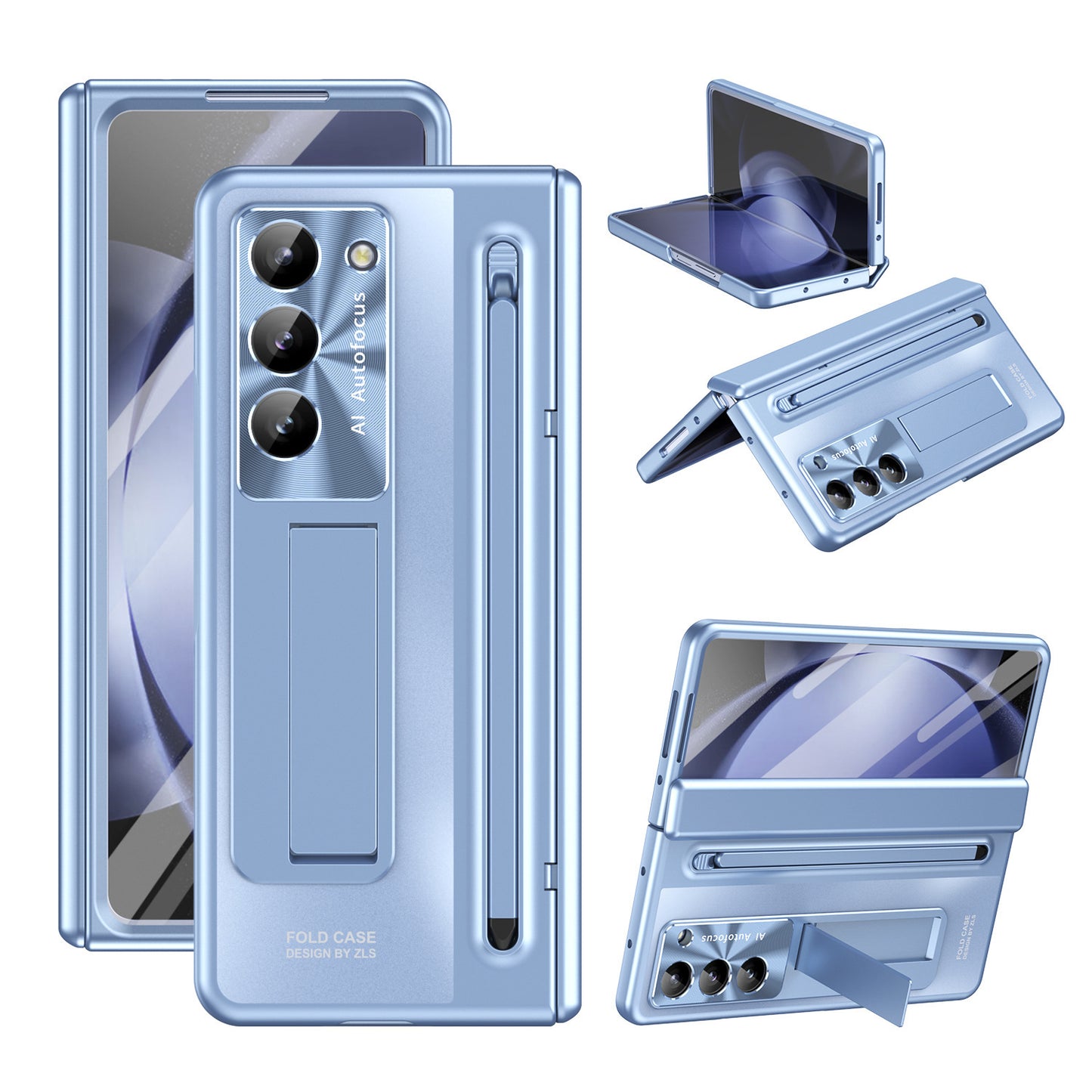 Full Cover Case - Anti-Fingerprint, Drop-Proof Design For Samsung Galaxy Z Fold 6 & 5