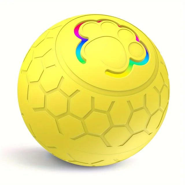Interactive Rechargeable Pet Toy Ball Bite Resistant Automatic Smart Bouncing Balls