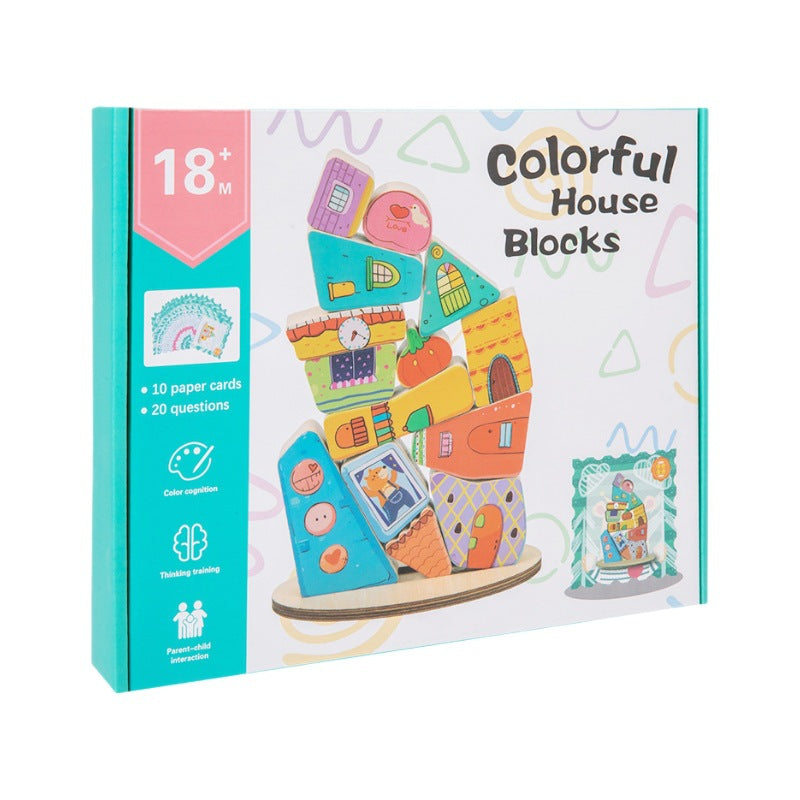 Children's Cognitive Growth Stack Balance Building Blocks Motor Skills Enhance