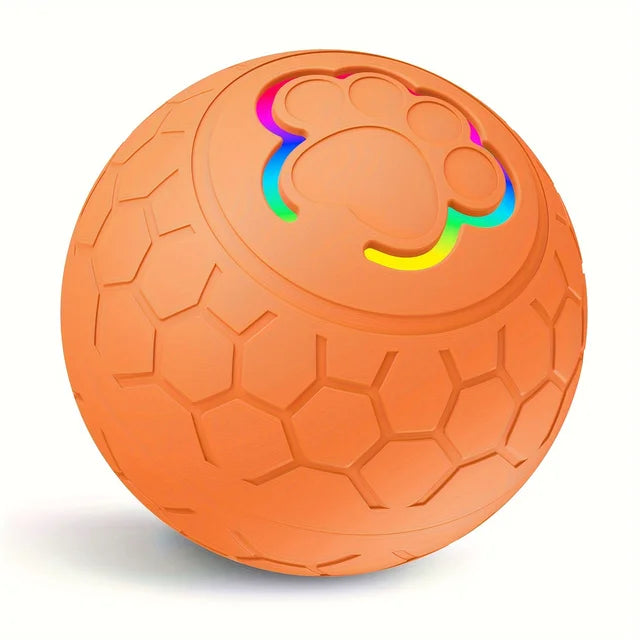 Interactive Rechargeable Pet Toy Ball Bite Resistant Automatic Smart Bouncing Balls
