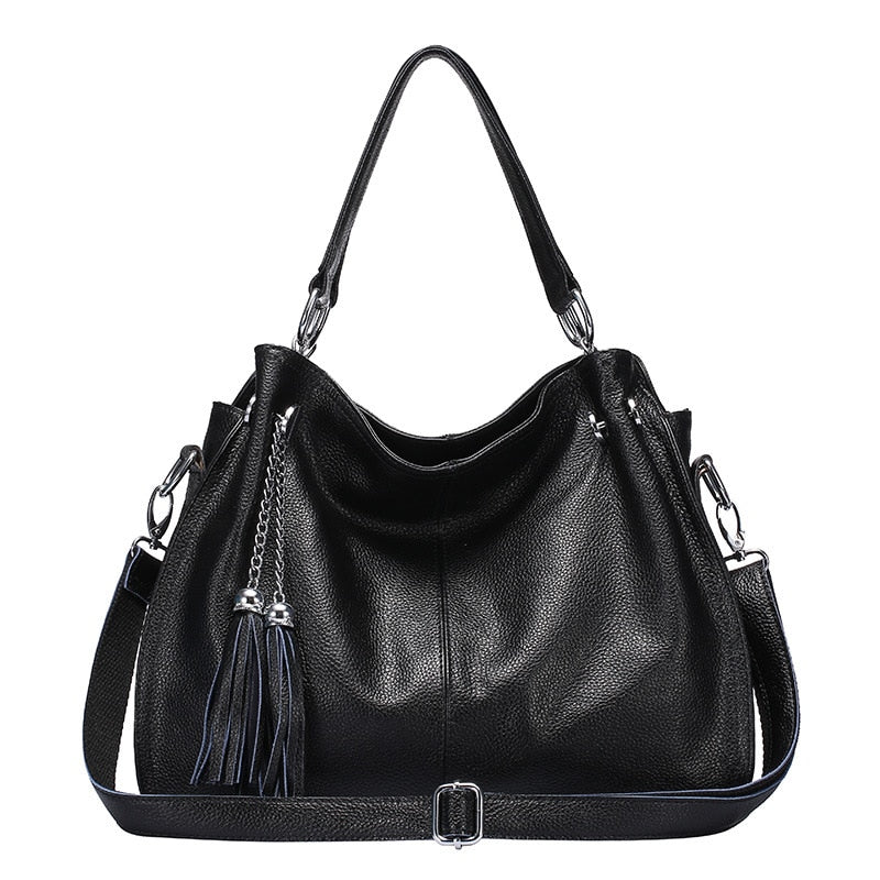 Genuine Leather Women's Handbag Shoulder Bag Premium Tote Ladies Purse
