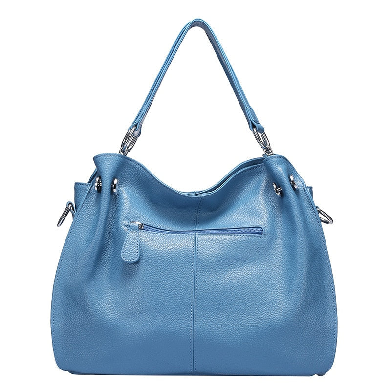 Genuine Leather Women's Handbag Shoulder Bag Premium Tote Ladies Purse