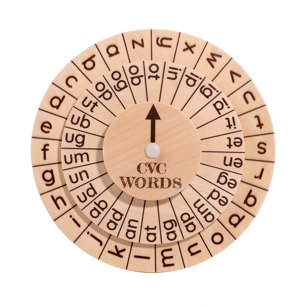 English Spelling Phonics Game Montessori Vowel Recognition Educational Play Kit