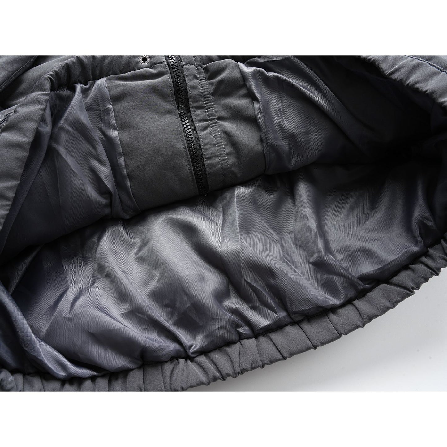 Men's Duck Down Insulated Jacket with Hood, Winter Warmth, Loose Fitting Comfort