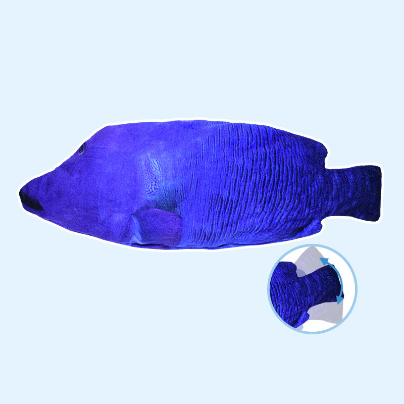 Electric Jumping Fish Cat Toy Simulating Real Movement Light Sound Toys Cats
