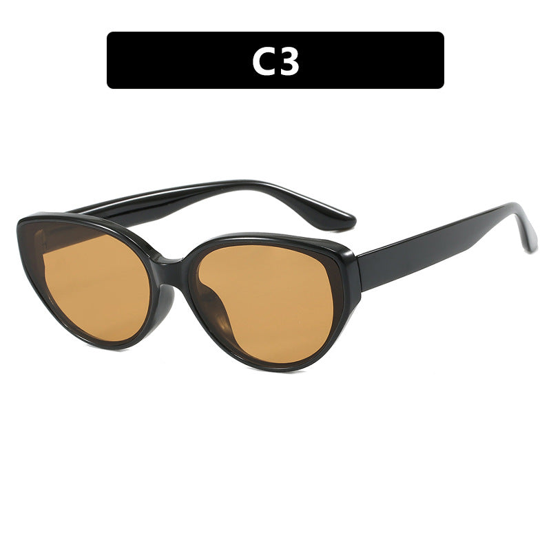 Women's Cat's Eye Sunglasses UV Protection Small Frame Stylish Durable Lightweight