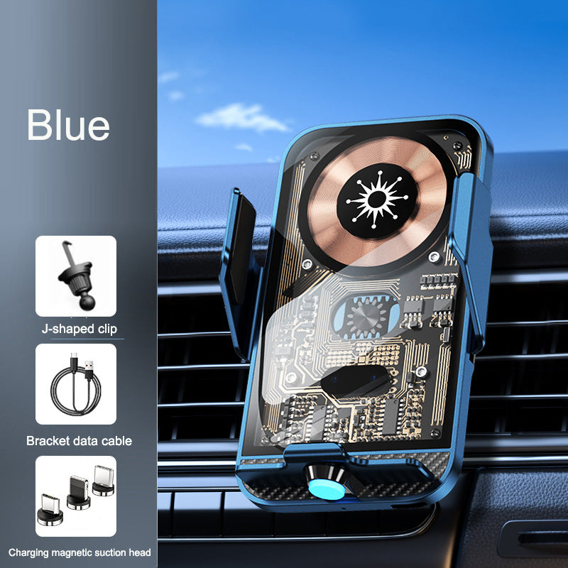 Wireless Car Charger C11 Infrared Induction Mount Smartphone Navigation Support