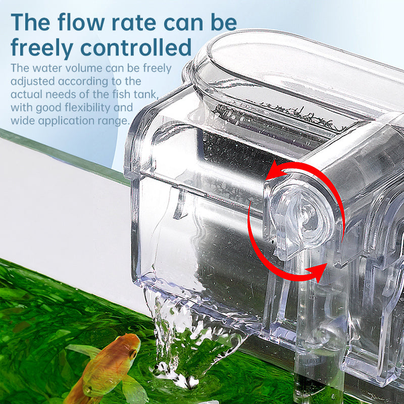 USB or Plug Aquarium Filter 2.5W 250L/H Small Tank Water Purifier 30cm Max Size