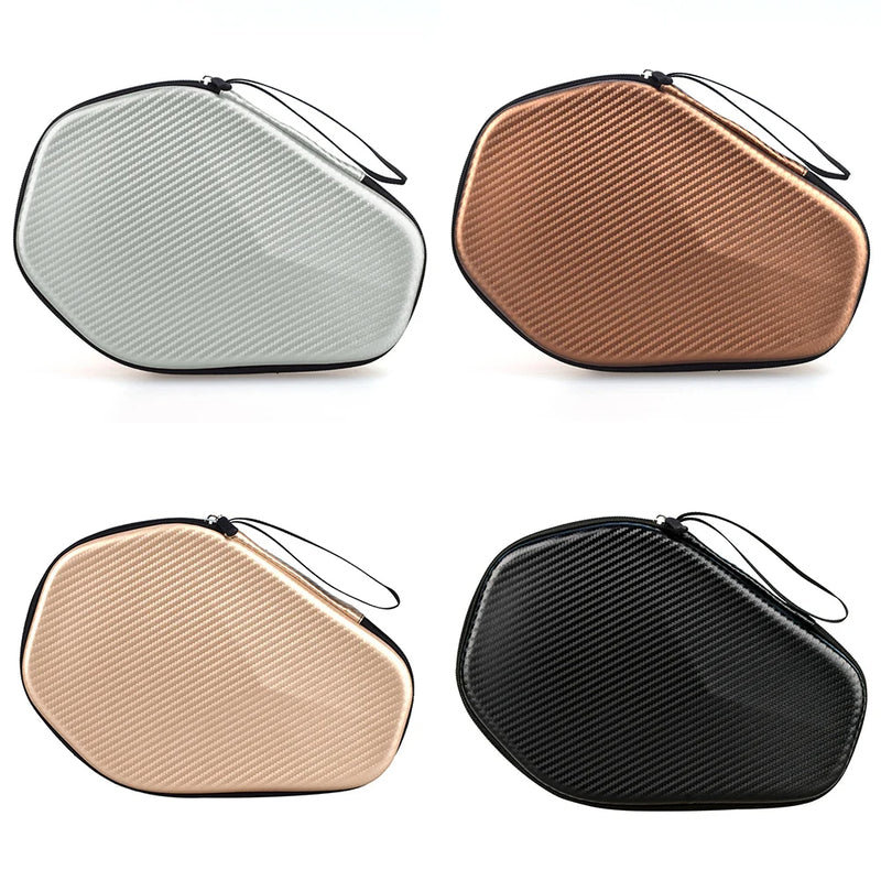 Table Tennis Paddle Case - Durable EVA PU Waterproof Storage Bag Portable