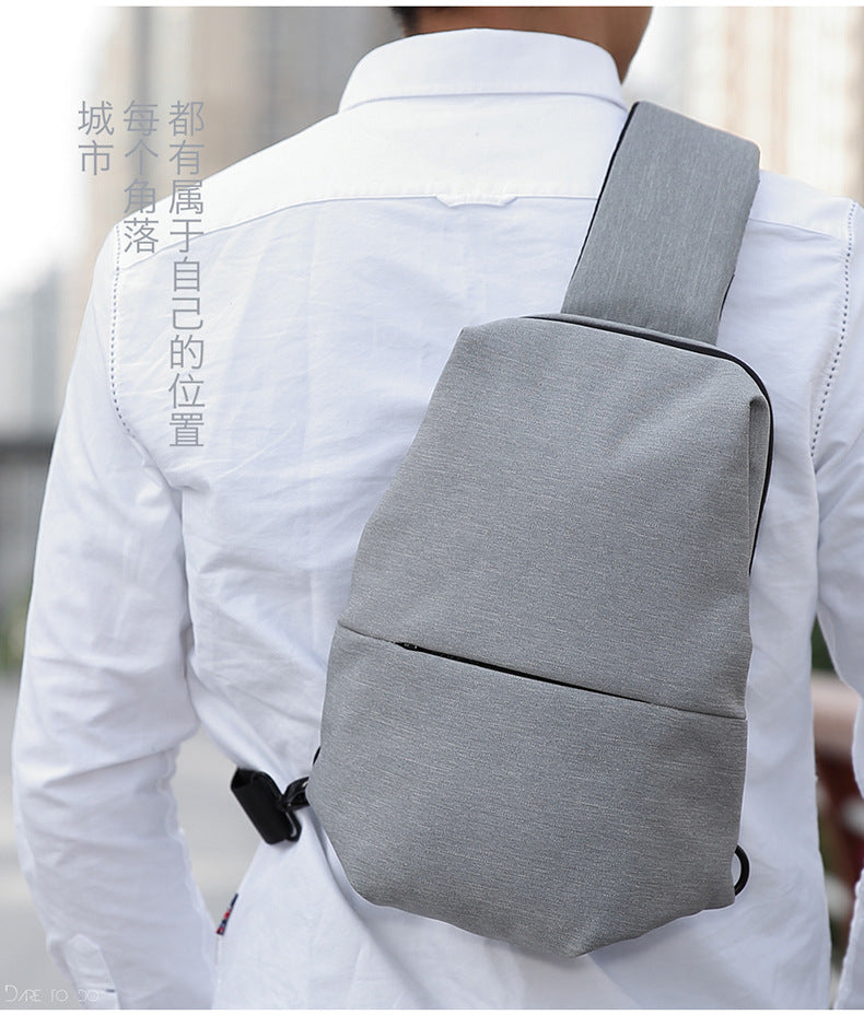 Waterproof Sports Messenger Chest Bag Lightweight Secure Zip Adjustable Strap