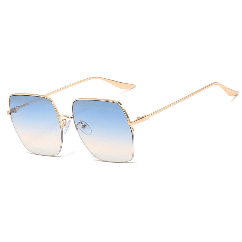 Women's Oversized Square Sunglasses UV400 Protection Acetate 54mm Lens Durable