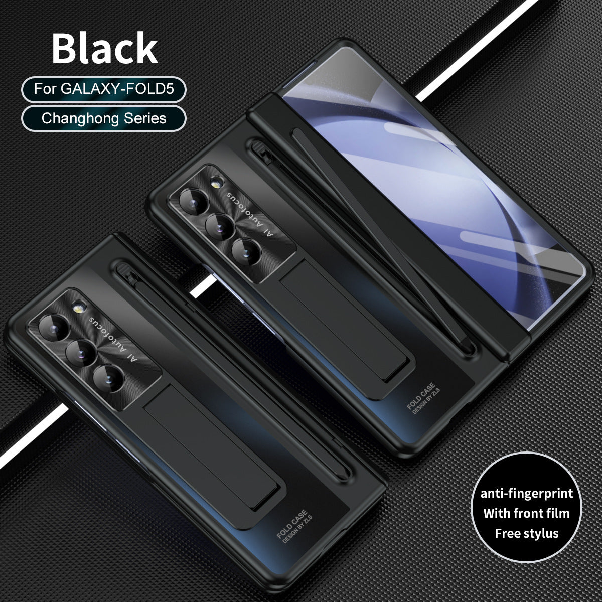 Full Cover Case - Anti-Fingerprint, Drop-Proof Design For Samsung Galaxy Z Fold 6 & 5