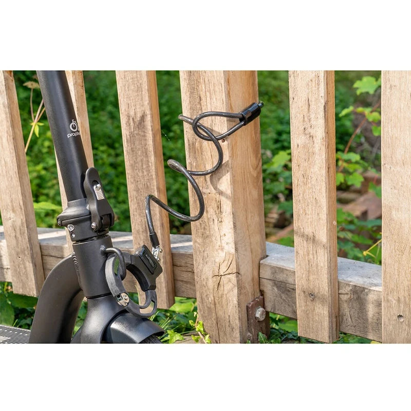 Heavy Duty Security Lock for Scooters Bicycles Prams Black High-Tech ABS Coated