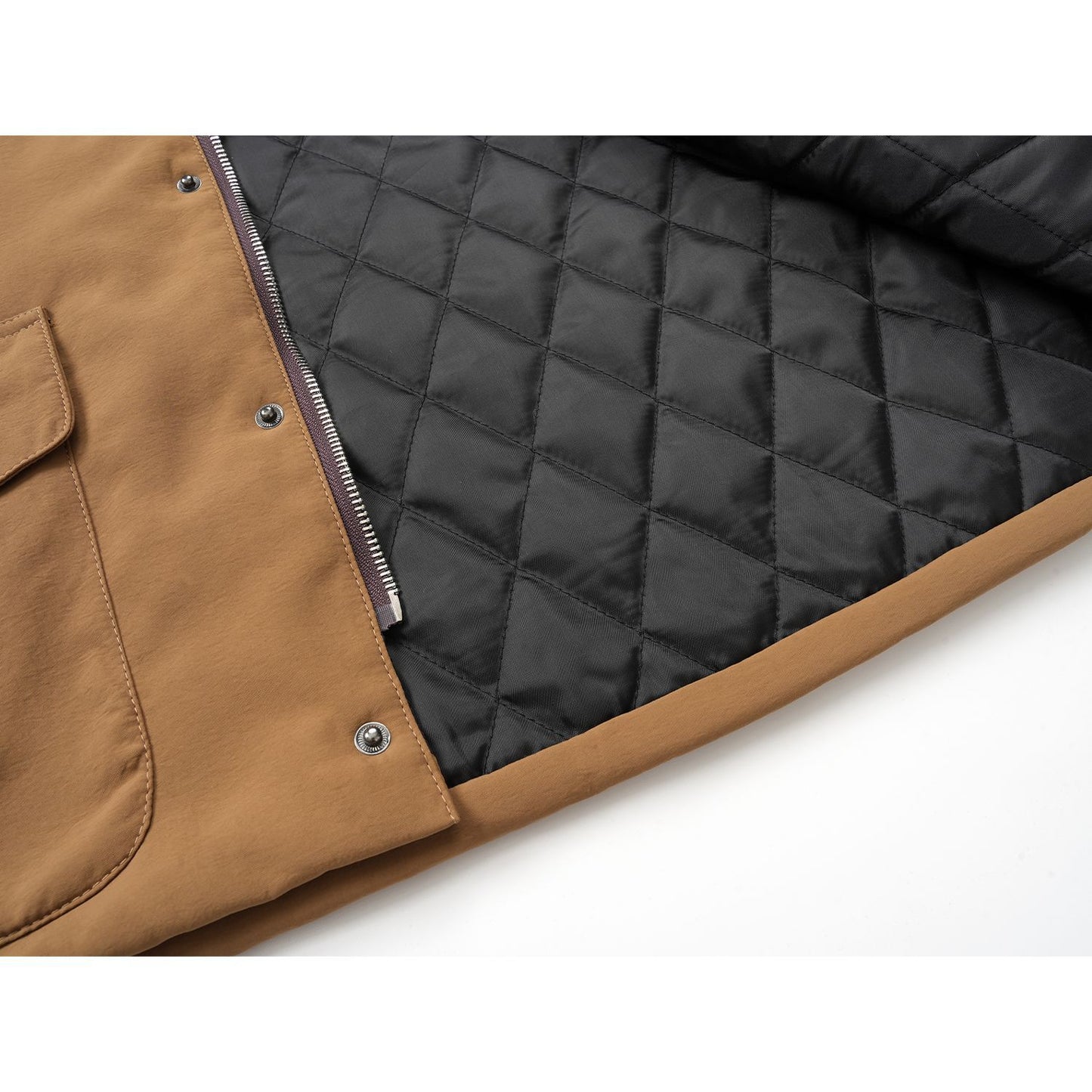 Unisex Urban Deconstructed Winter Jacket Enhanced with Thick Cotton Insulation