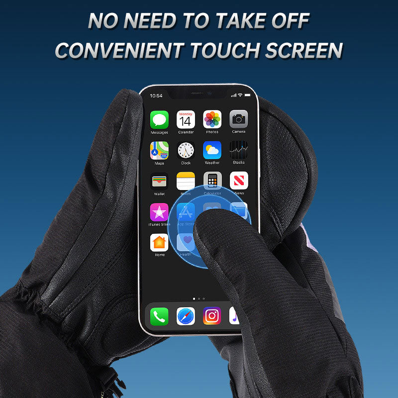 Winter Ski Gloves Thermal Insulation Waterproof Windproof Touchscreen Warmth