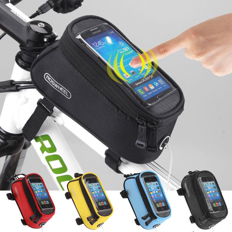 Bicycle Phone Mount Secure Handlebar Grip Lightweight Quick Installation Access