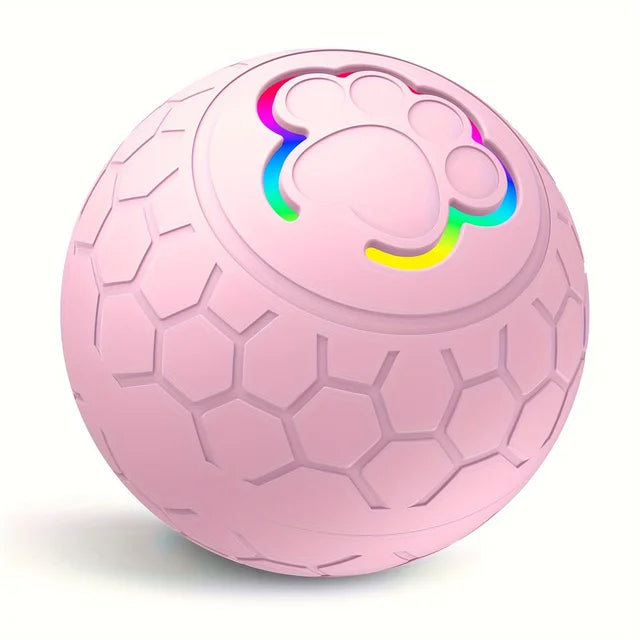 Interactive Rechargeable Pet Toy Ball Bite Resistant Automatic Smart Bouncing Balls