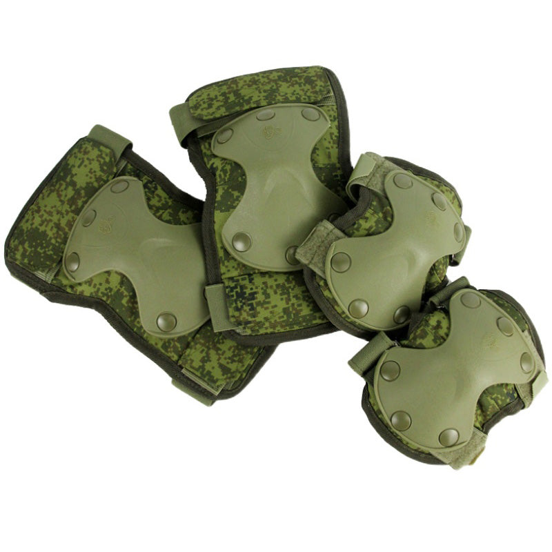 Military Grade Tactical Protector Knee Pad Elbow Pad Set Cycling Hiking Skating