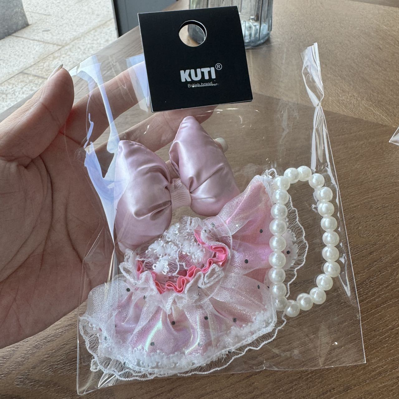 Plush Toy Outfit Set Fits Labubu Doll 17cm Skirt Necklace Bow Tie Soft Collectible