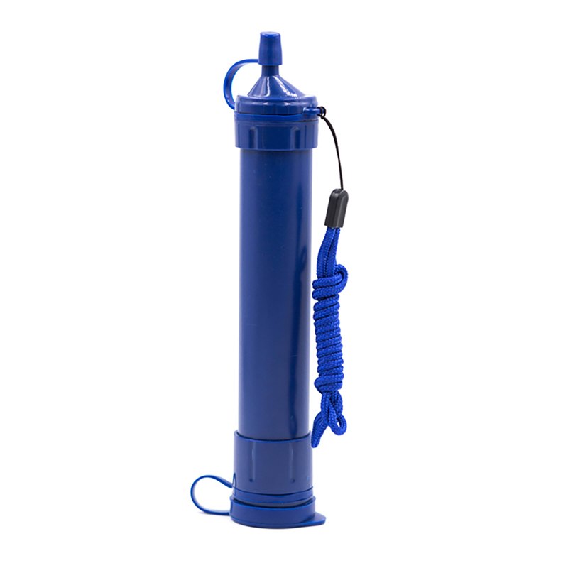 Portable Water Filter Straw Survival Emergency Gear Outdoor Purification Tool