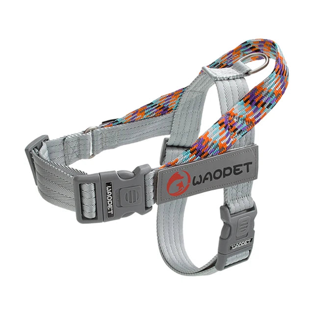 Adjustable Reflective No Pull Durable Collar Dog Harness Pet Walking Training Gear