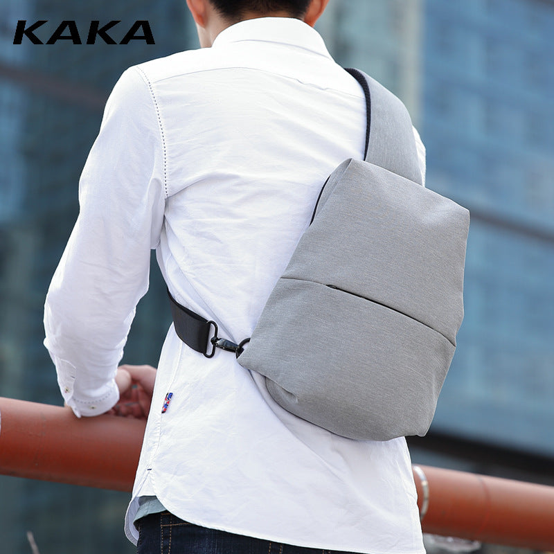 Waterproof Sports Messenger Chest Bag Lightweight Secure Zip Adjustable Strap