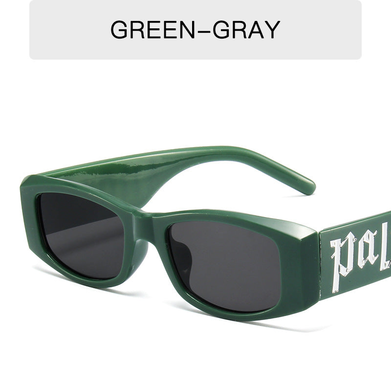 Square Frame Acrylic Lens Non-Polarised UV400 Sunglasses for Daily Sun Safety