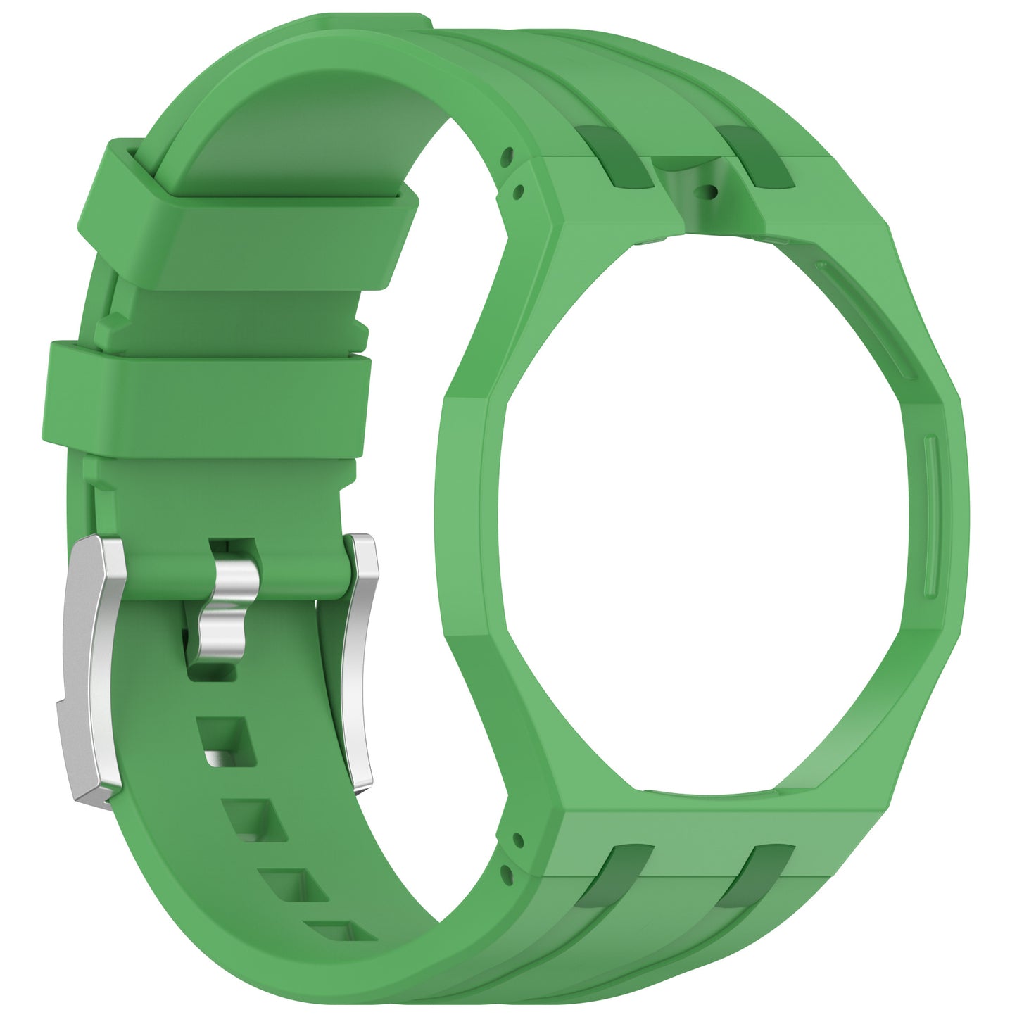 Fits AP X Swatch Royal Pop 20mm Silicone Strap Pin Buckle Octagonal Multi Holes