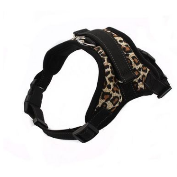Adjustable Dog Harness Handle Large & Small Pet Supplies No-Pull Red Black Camo