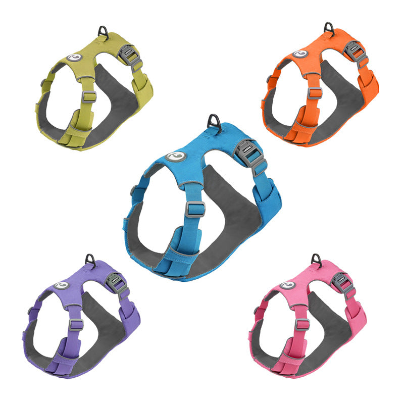 Dog Safety Harness No-Pull Reflective Adjustable Harness for Small & Large Dogs
