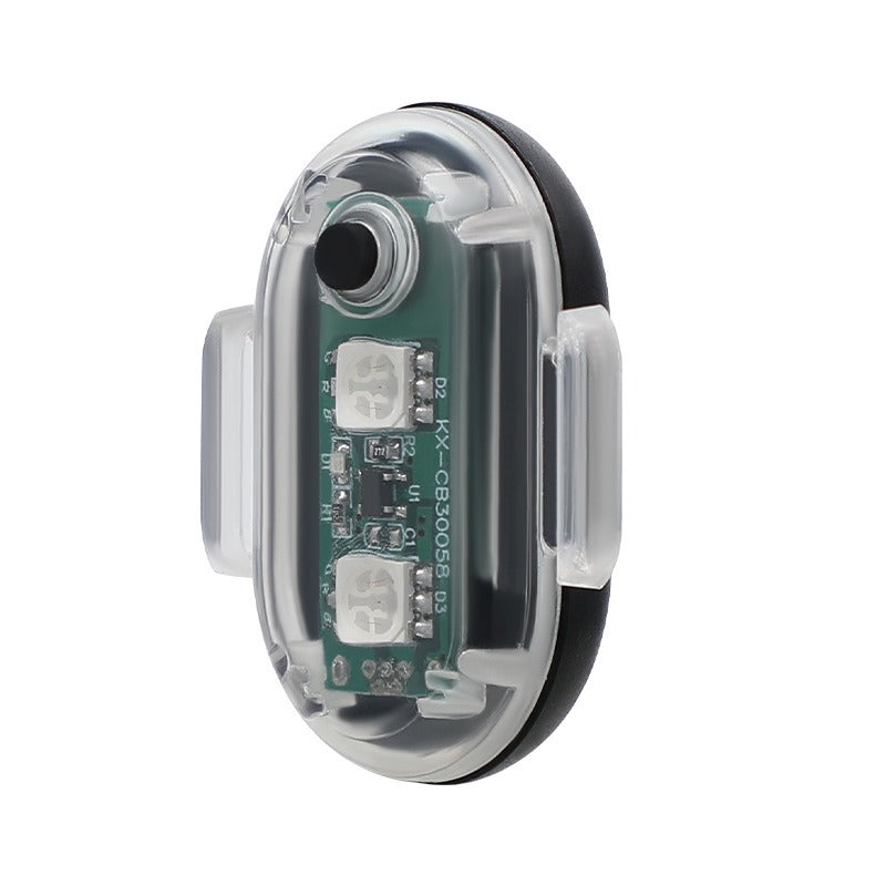 USB Rechargeable Compact Bicycle Taillight LED Safety Flashing Light 30 Modes