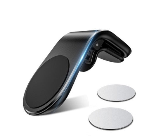 Magnetic Car Vent Phone Holder Clip Air Vent Mount Smartphones Metal Plates