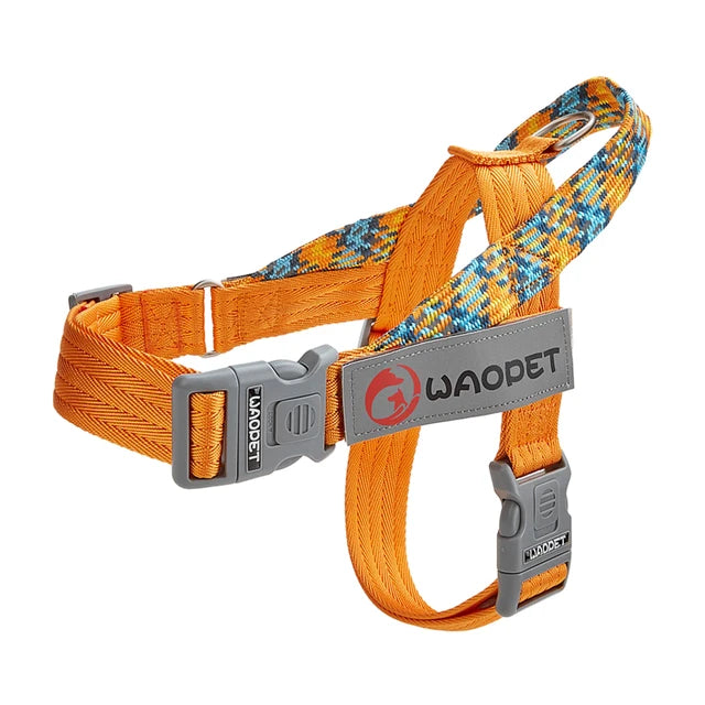 Adjustable Reflective No Pull Durable Collar Dog Harness Pet Walking Training Gear