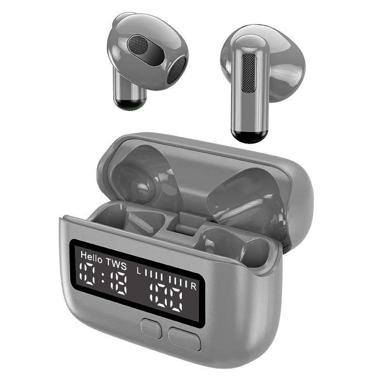BPG Portable Wireless Bluetooth Earphone Headset Retro Digital Clock