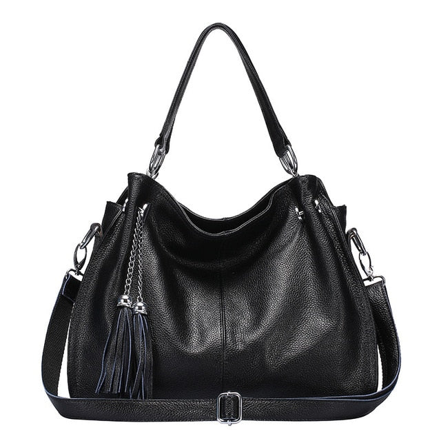 Genuine Leather Women's Handbag Shoulder Bag Premium Tote Ladies Purse