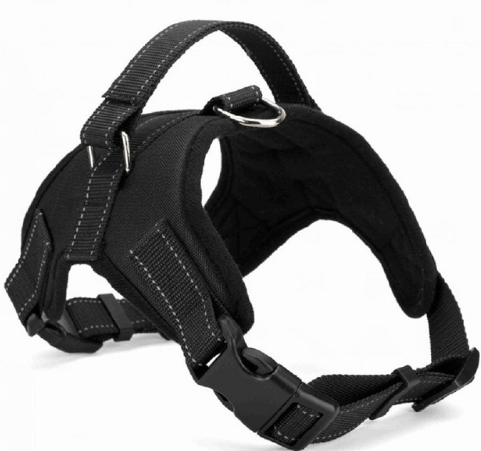 Adjustable Dog Harness Handle Large & Small Pet Supplies No-Pull Red Black Camo
