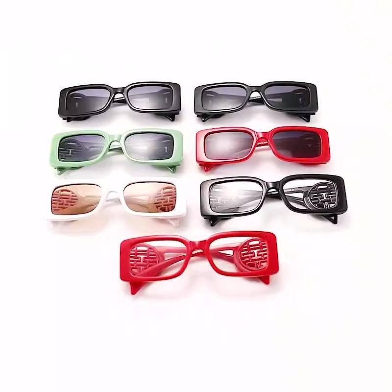 Women's Square Frame Sunglasses UV400 Lightweight Durable Stylish UV Protection