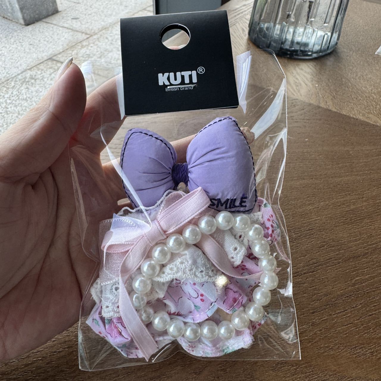 Plush Toy Outfit Set Fits Labubu Doll 17cm Skirt Necklace Bow Tie Soft Collectible