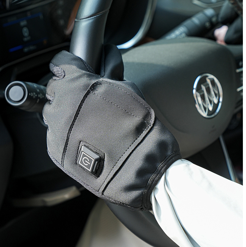Winter USB Charging Battery Powered Heating Heated Gloves Cycling Warm Glove