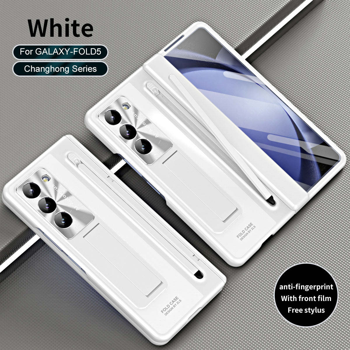 Full Cover Case - Anti-Fingerprint, Drop-Proof Design For Samsung Galaxy Z Fold 6 & 5