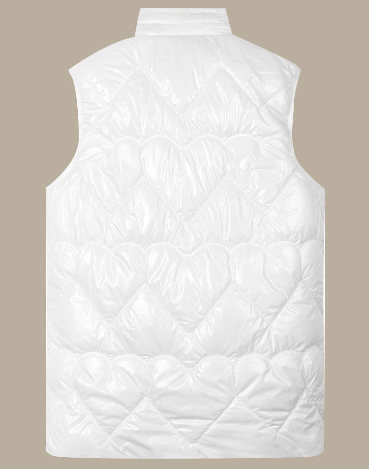 Unisex Intelligent Heated Vest with Electric Thermal Insulation and Zip Closure