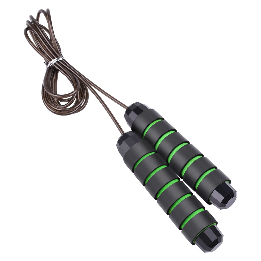 Adjustable Steel Wire Jump Rope PVC Coating Ball Bearings Exercise Accessory