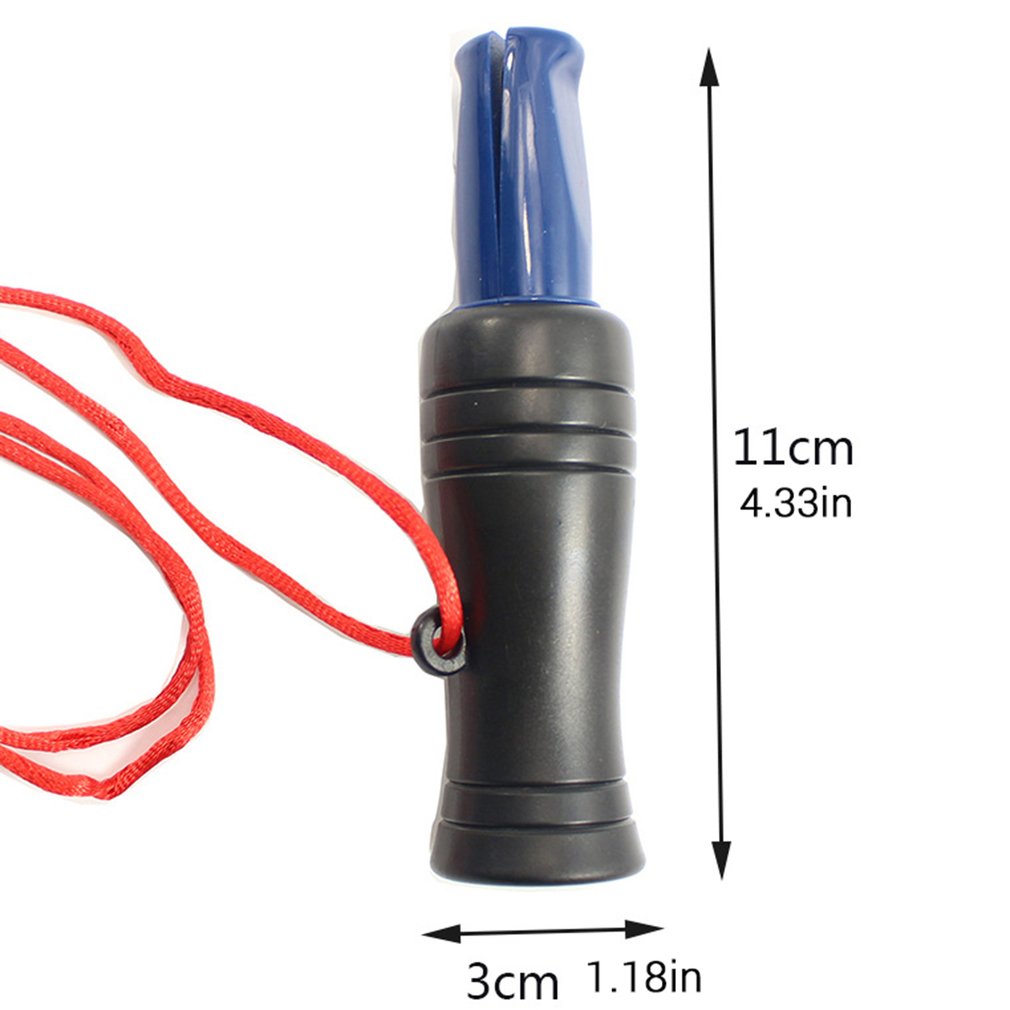 Wildlife Hunting Whistle Durable Plastic Lightweight for Geese Ducks Pheasants