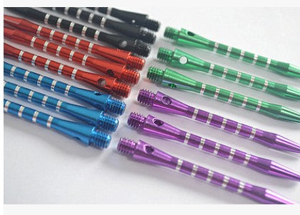 Aluminium Dart Shafts 53mm Medium Precision Engineered Durable Set 24 Pieces