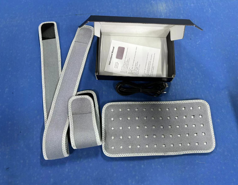 60 LED Infrared Therapy Pad Portable Adjustable Straps Built In Or External