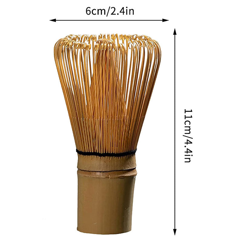 Traditional Japanese Bamboo Matcha Whisk Chasen for Tea Ceremony Preparation