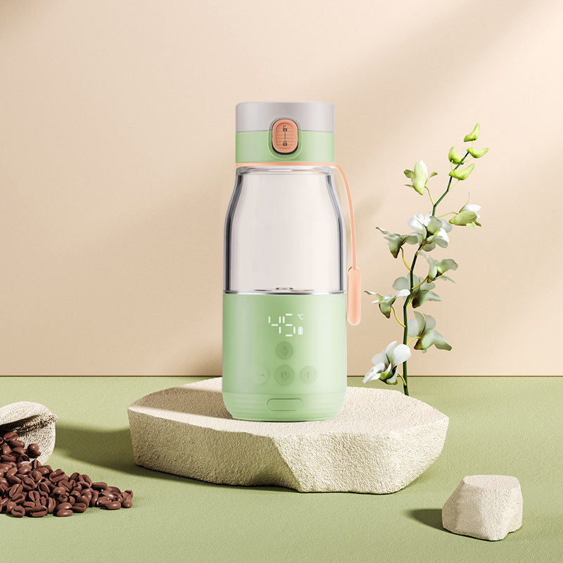 Portable Rechargeable Smart Milk Kettle Heated Baby Milk Travel Water Kettle