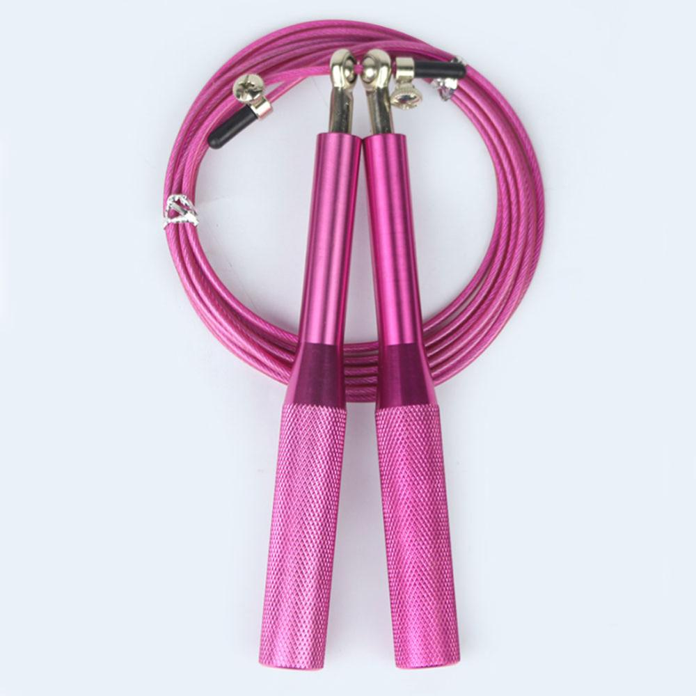 Adjustable Speed Skipping Rope Cardio Workout Fitness MMA Boxing Crossfit Gym